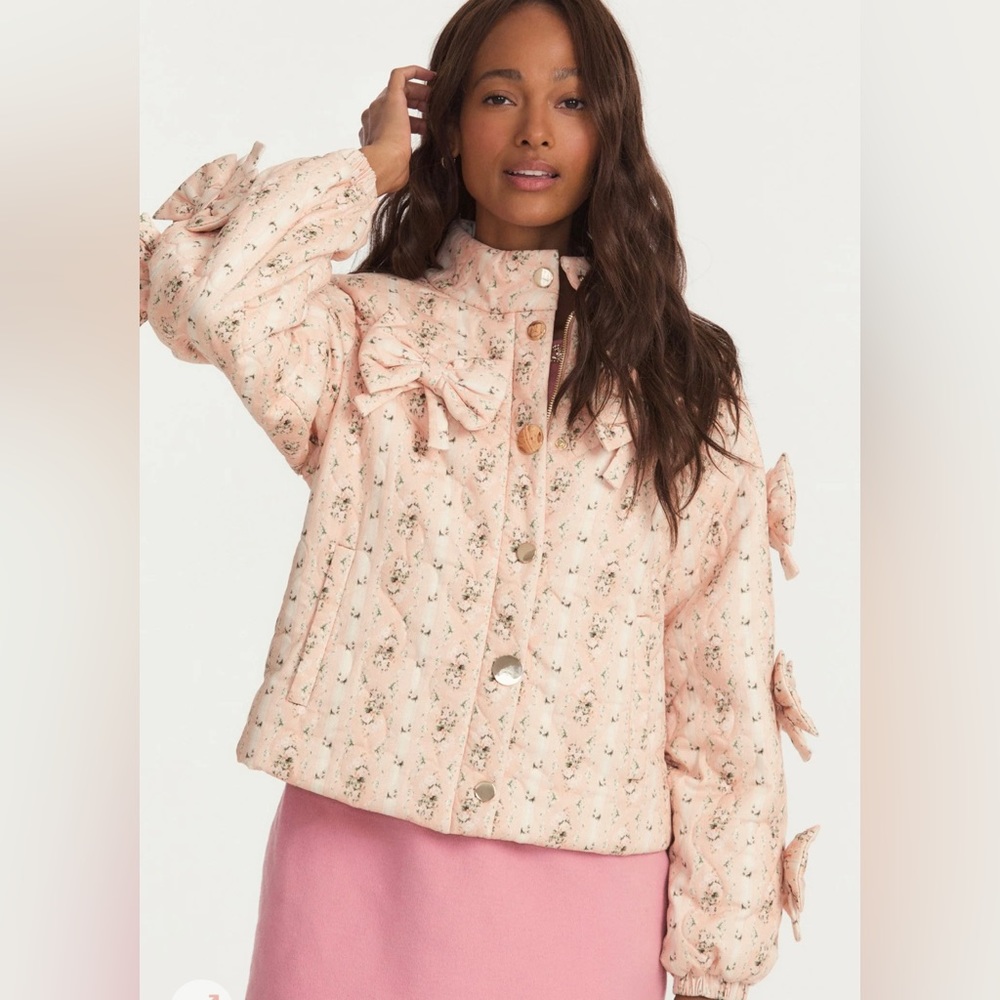 Gianna Jacket - LoveShackFancy - Picture 2 of 7
